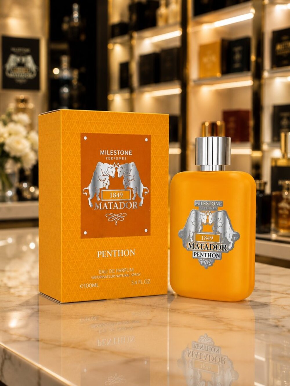 MILESTONE 1849 MATADOR Penthon EDP For men 100ML 3.4FL,OZ